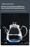 Glass Pot With Dedicated Steaming Pot For Brewing Tea