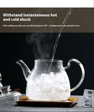 Glass Pot With Dedicated Steaming Pot For Brewing Tea