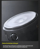 Glass Pot With Dedicated Steaming Pot For Brewing Tea