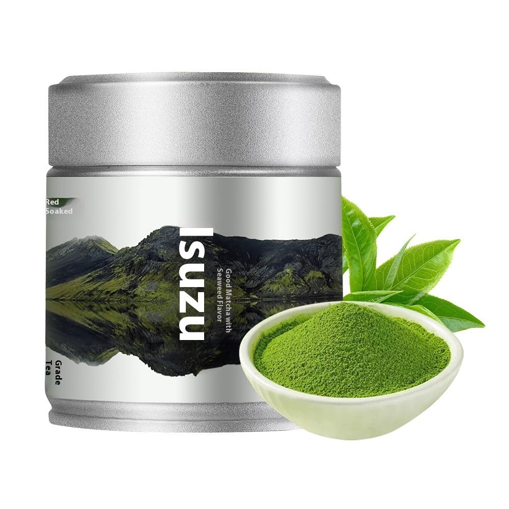 Strictly Selected Isuzu Pure Matcha Powder Latte Baking Cake Jar