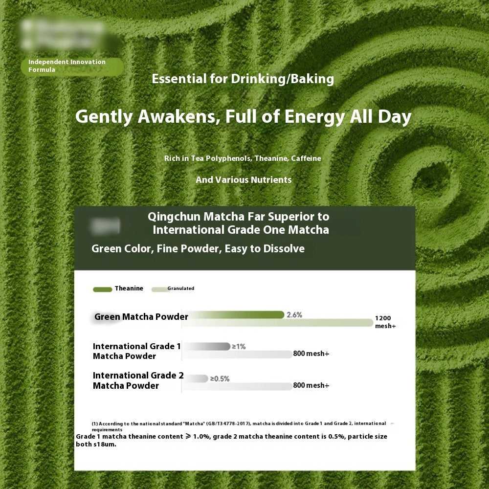 Strictly Selected Isuzu Pure Matcha Powder Latte Baking Cake Jar